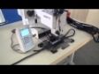 Maquina para coser terminaciones cosidas en cuerdas 
